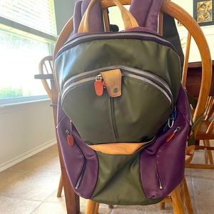 Piquadro Leather Backpack